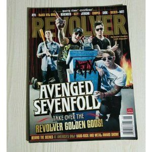 NEW Revolver Magazine May 2011 Avenged Sevenfold Golden Gods Awards MEW MINT